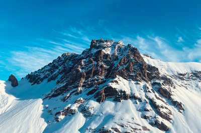 Stunning mountain views, big sky.