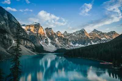 Breathtaking views, crisp water and fresh air await you in Banff.
