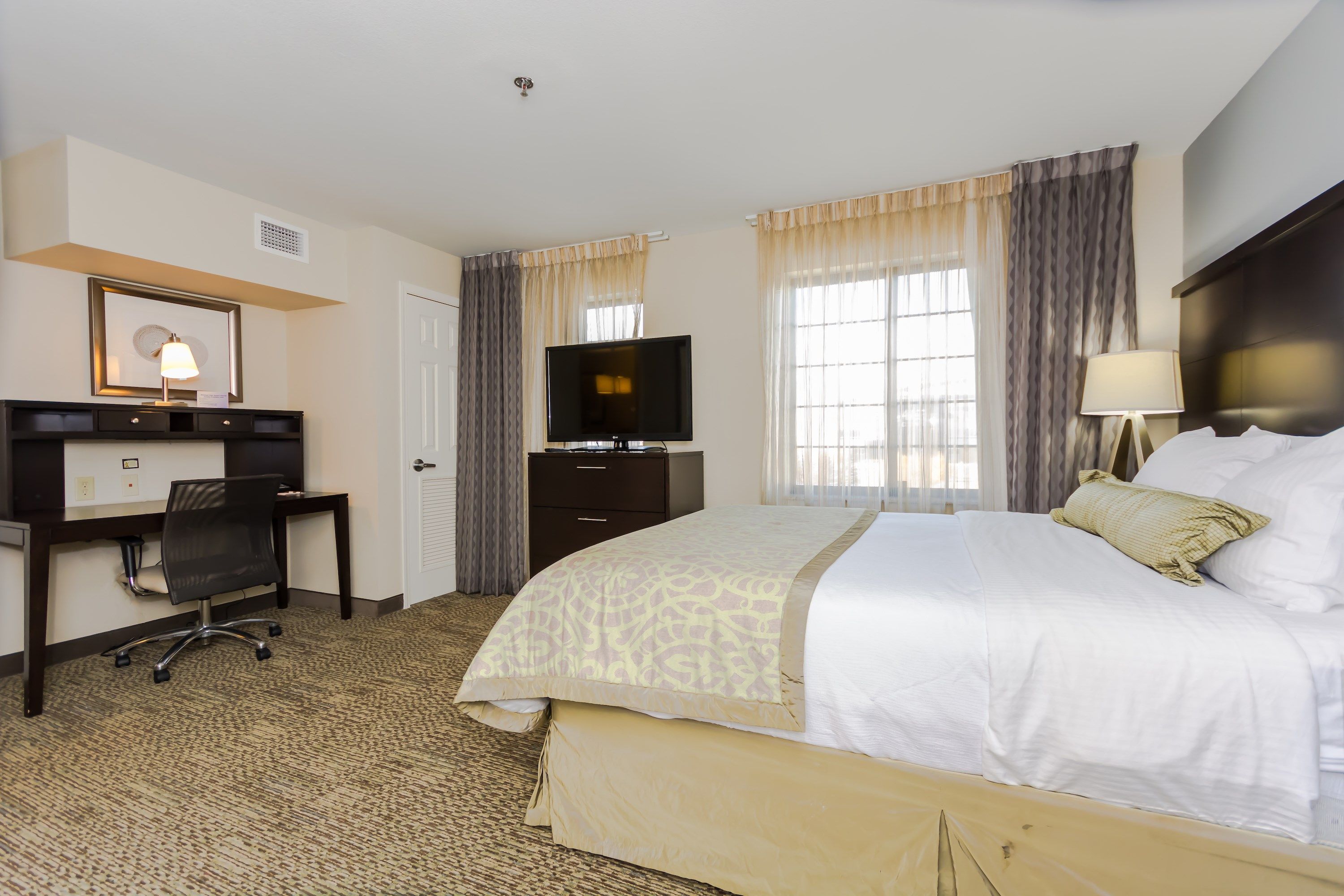 image Drift to sleep in the comfortable bed.