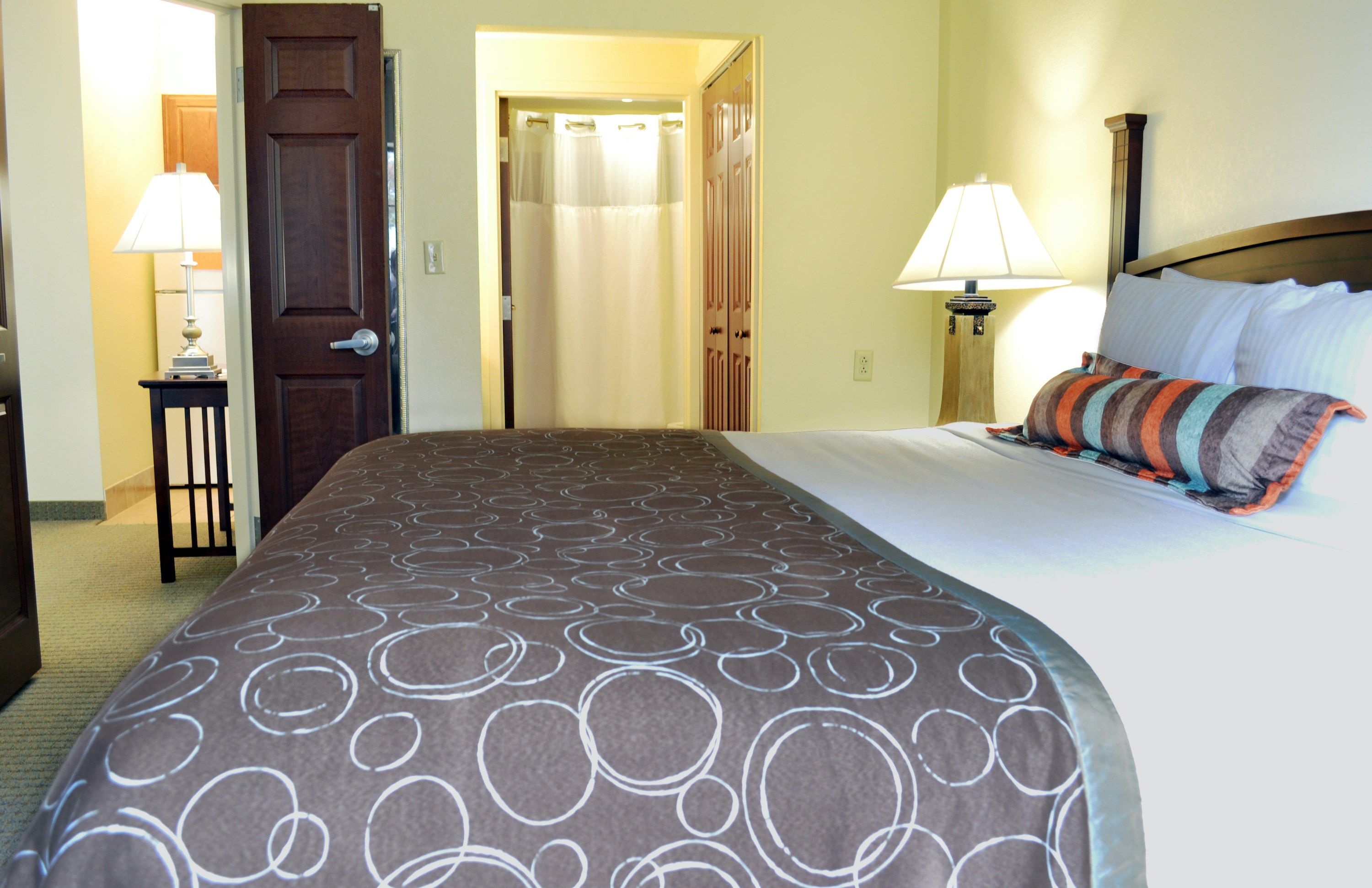 image Drift to sleep in this plush bed.