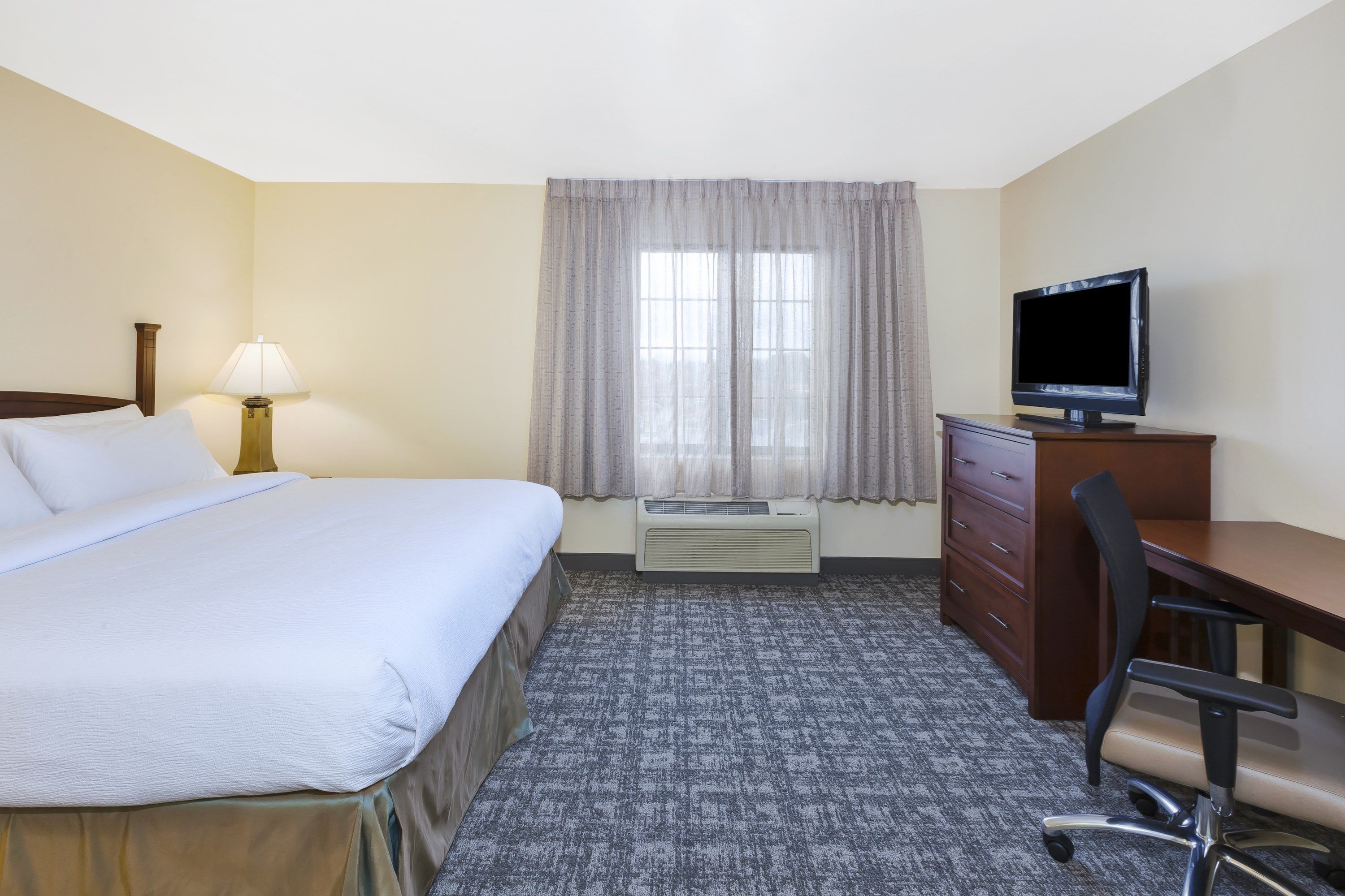image Drift to sleep in the comfortable bed.