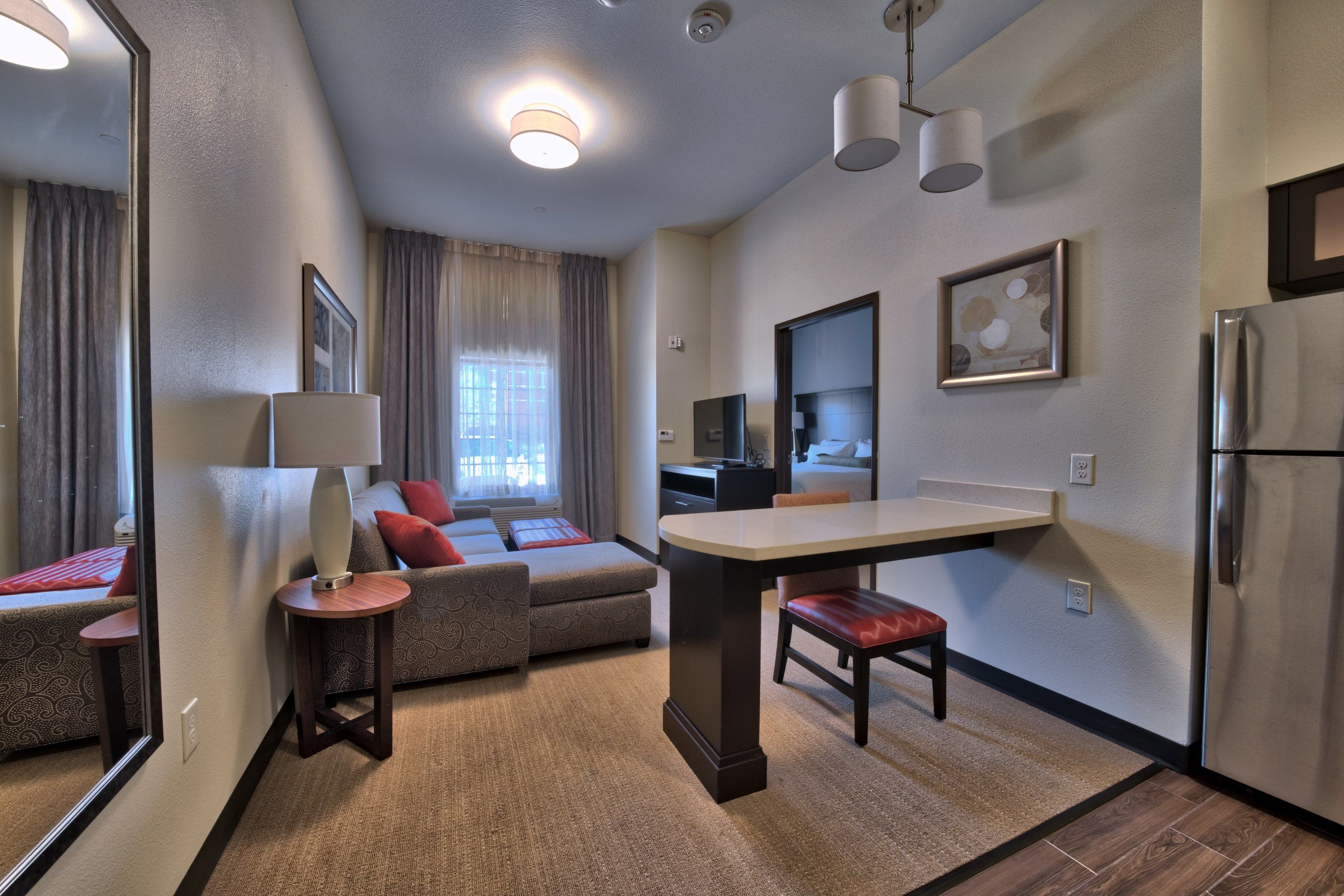 image Enjoy the warm and cozy decor.