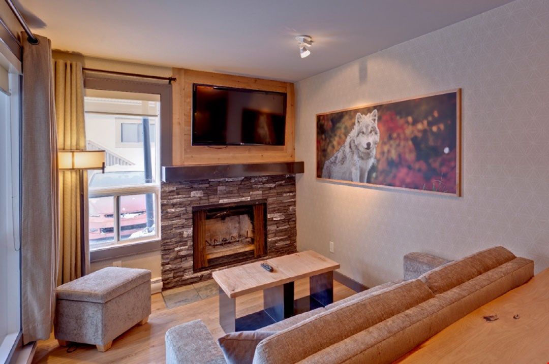 image Come and stay in our wolf themed condo.