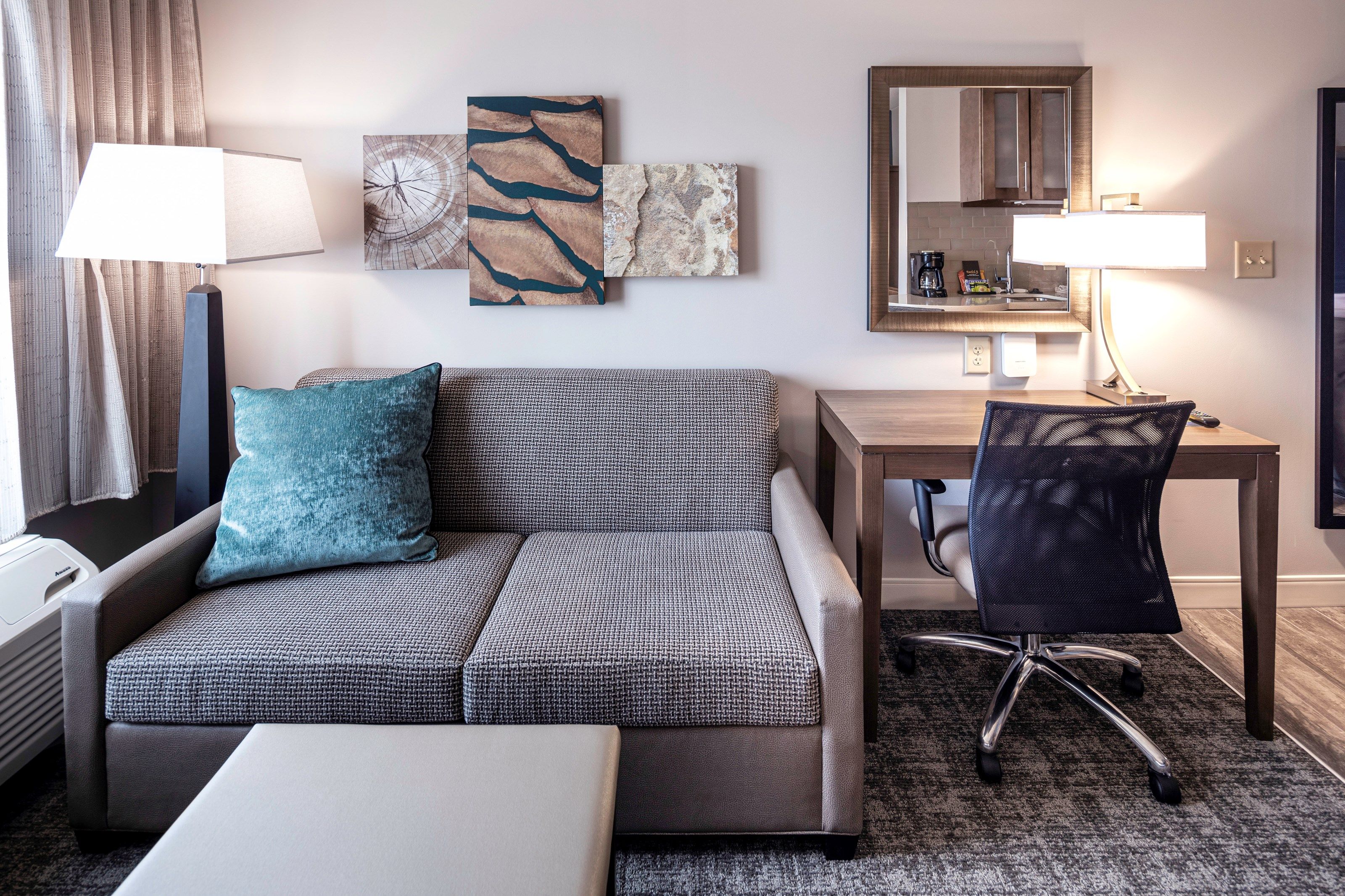 image Enjoy the warm and cozy decor.