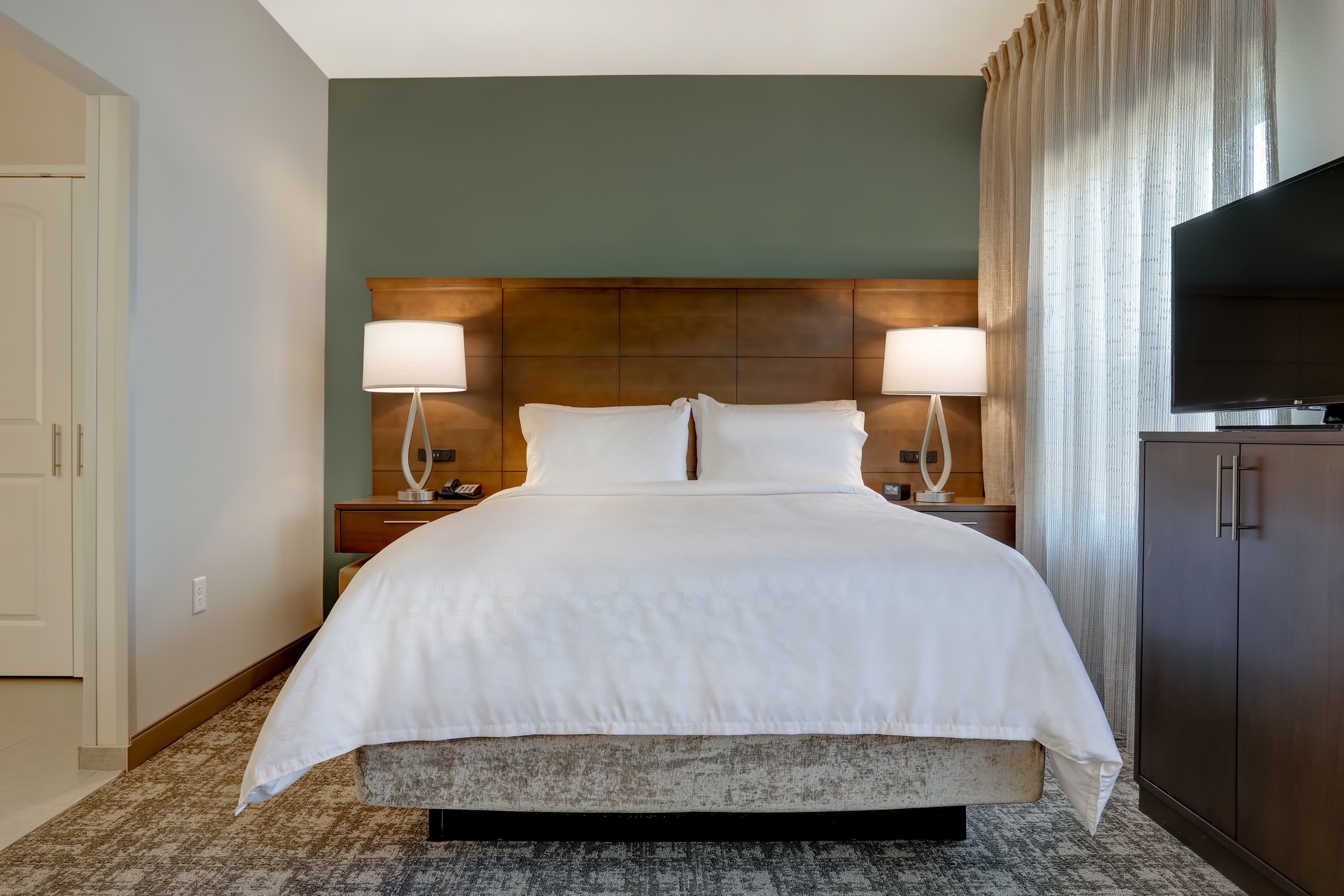 image Get a good night sleep in the bed.