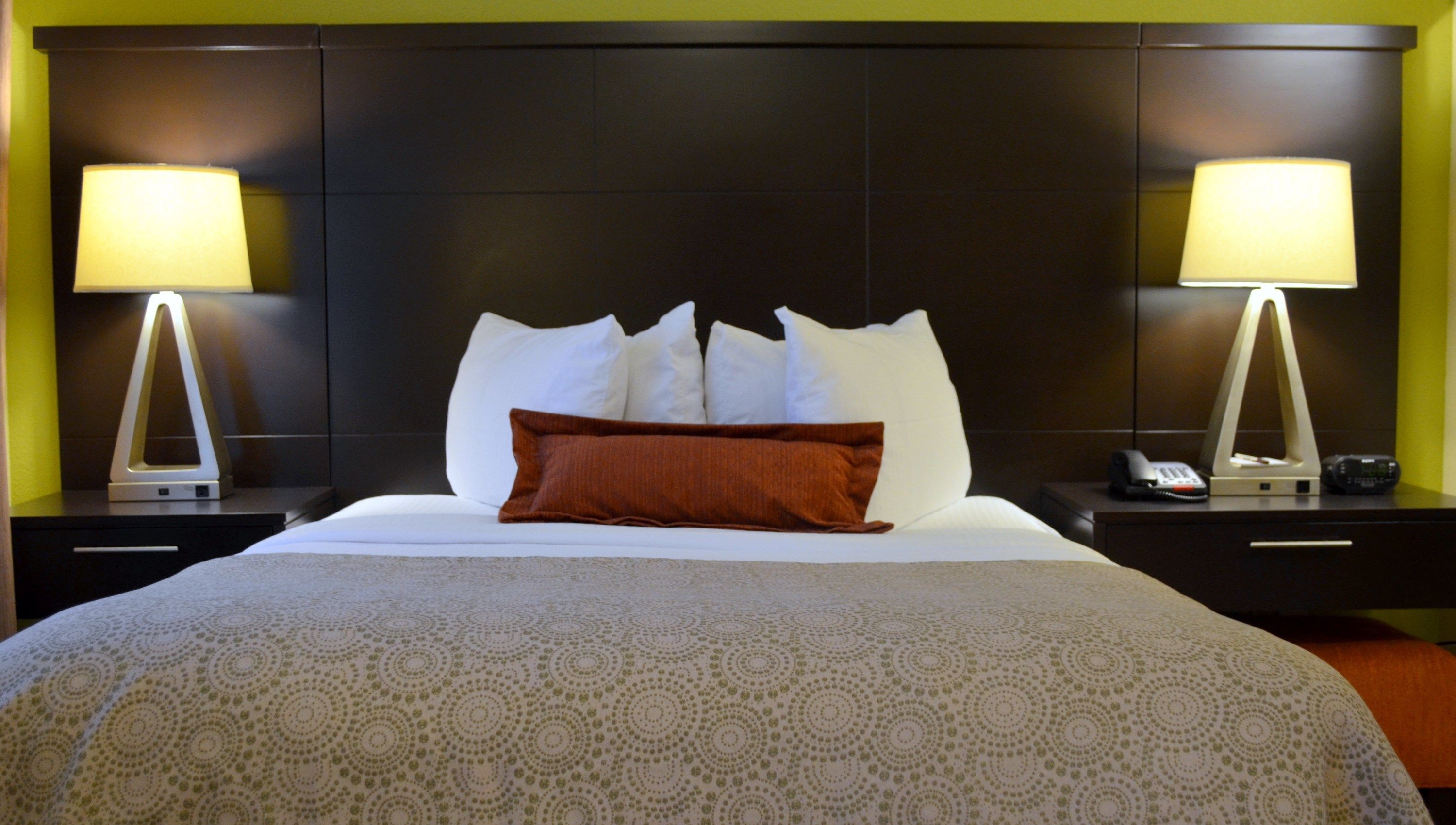 image Get a peaceful night sleep in our cozy bed.