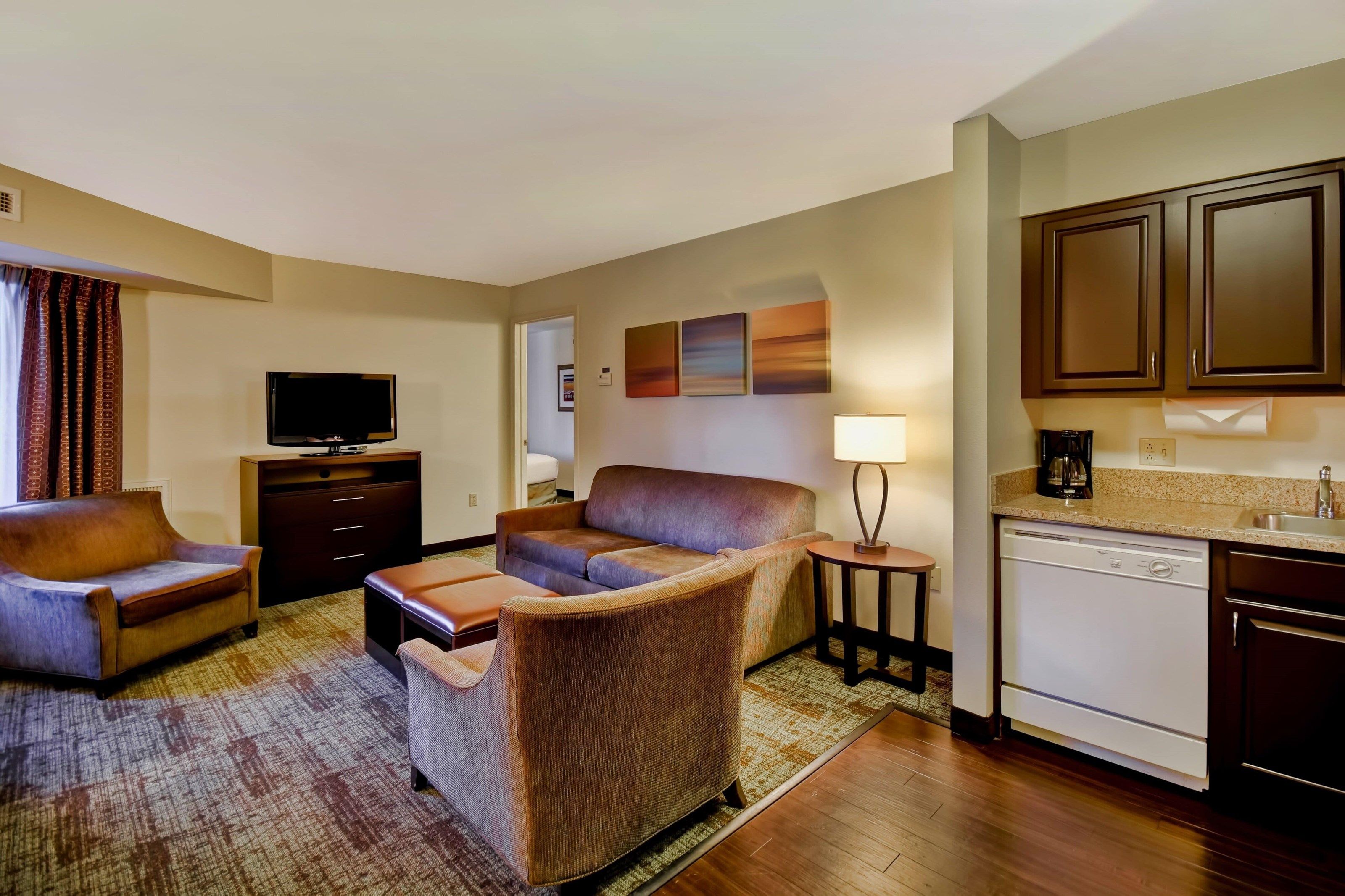 image Relaxation meets entertainment in the inviting living area.