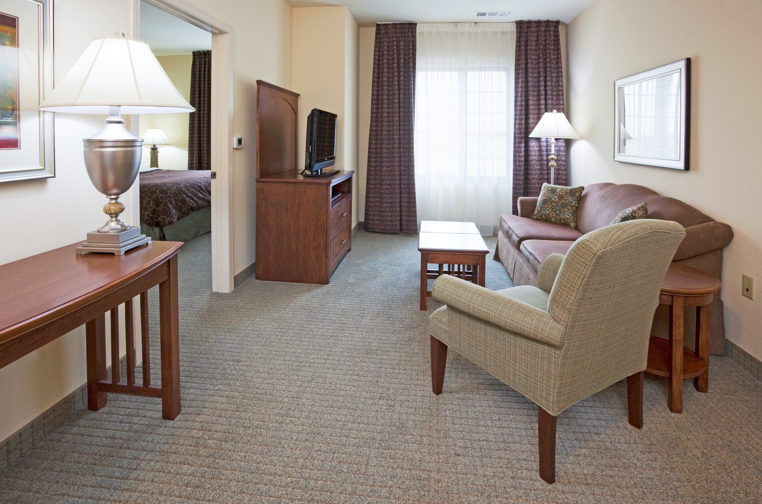 image Enjoy the warm and cozy decor.