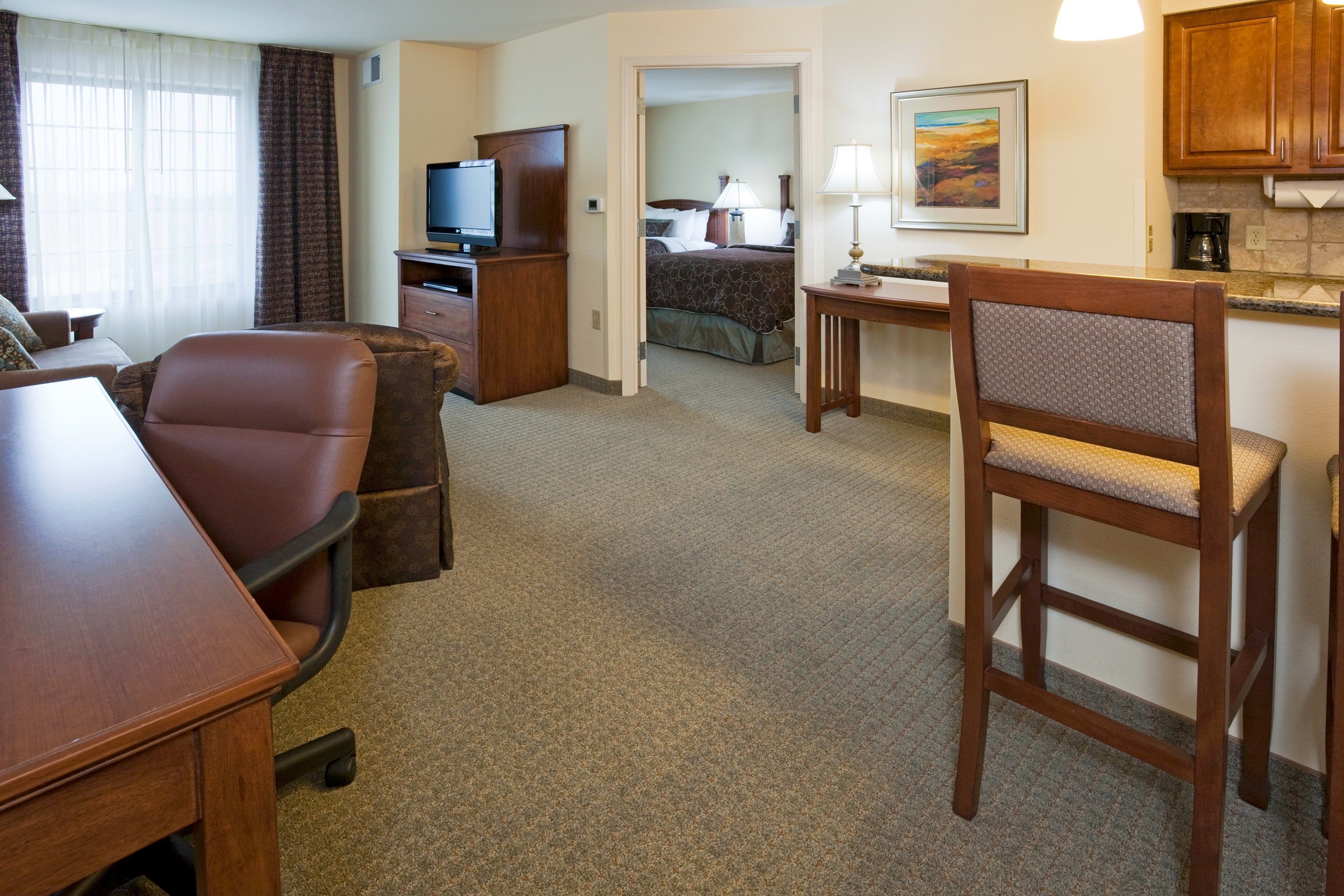 image Enjoy the warm and cozy decor.