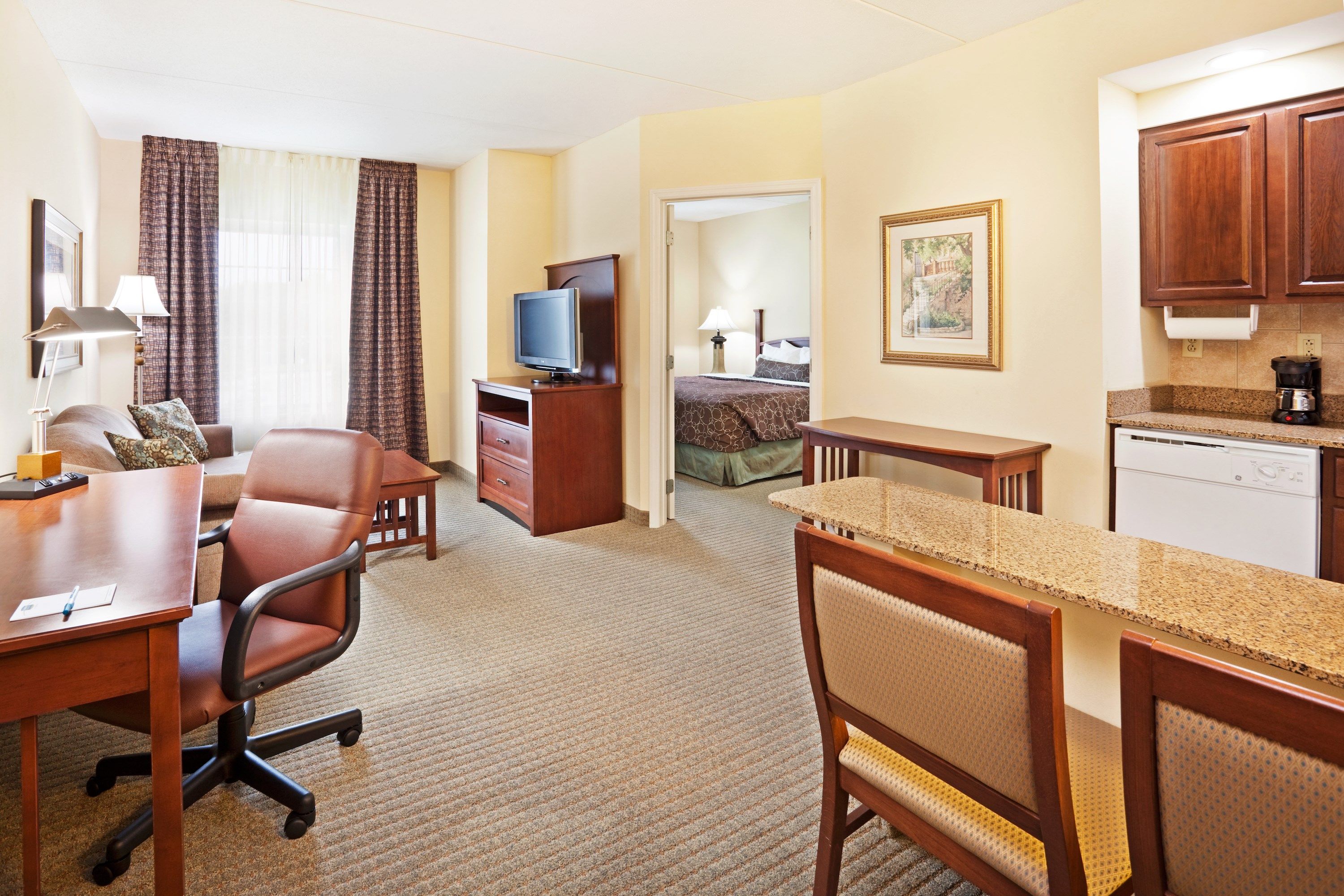 image Enjoy the warm and cozy decor.