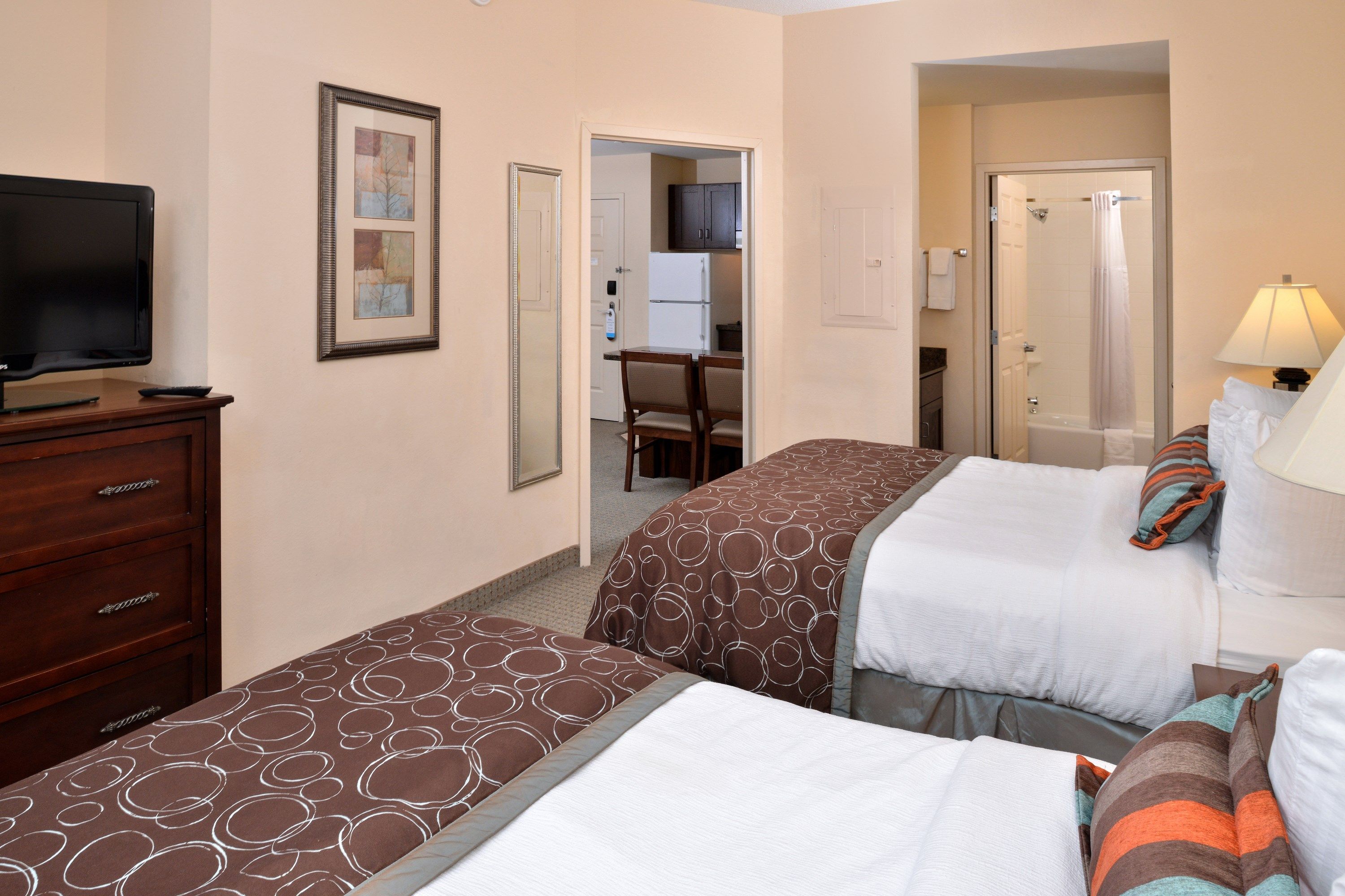 image Get a peaceful night sleep in a cozy bedroom.