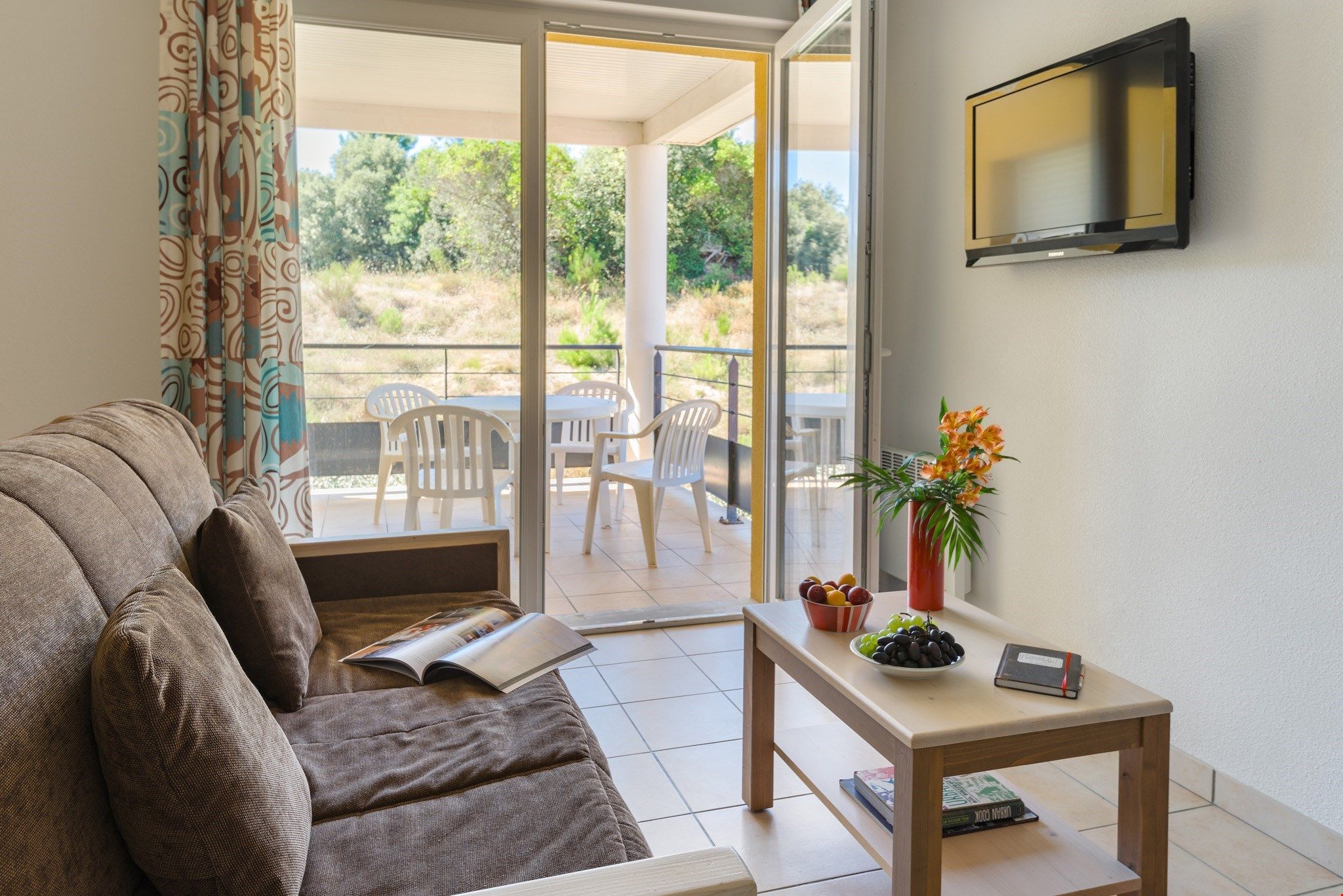 image Enjoy the fresh air on your very own private balcony.