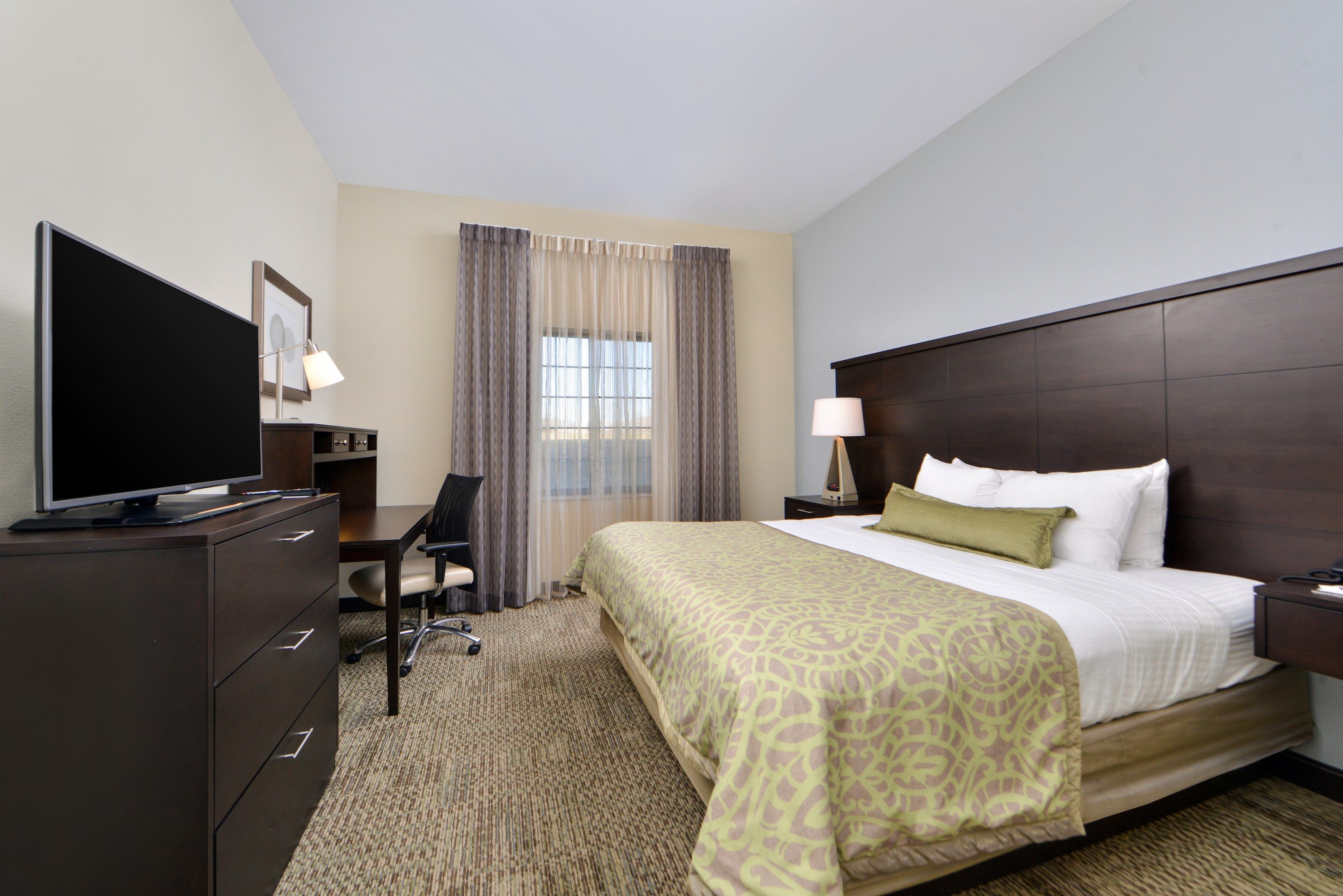 image Drift off to sleep in the plush King bed in the bedroom