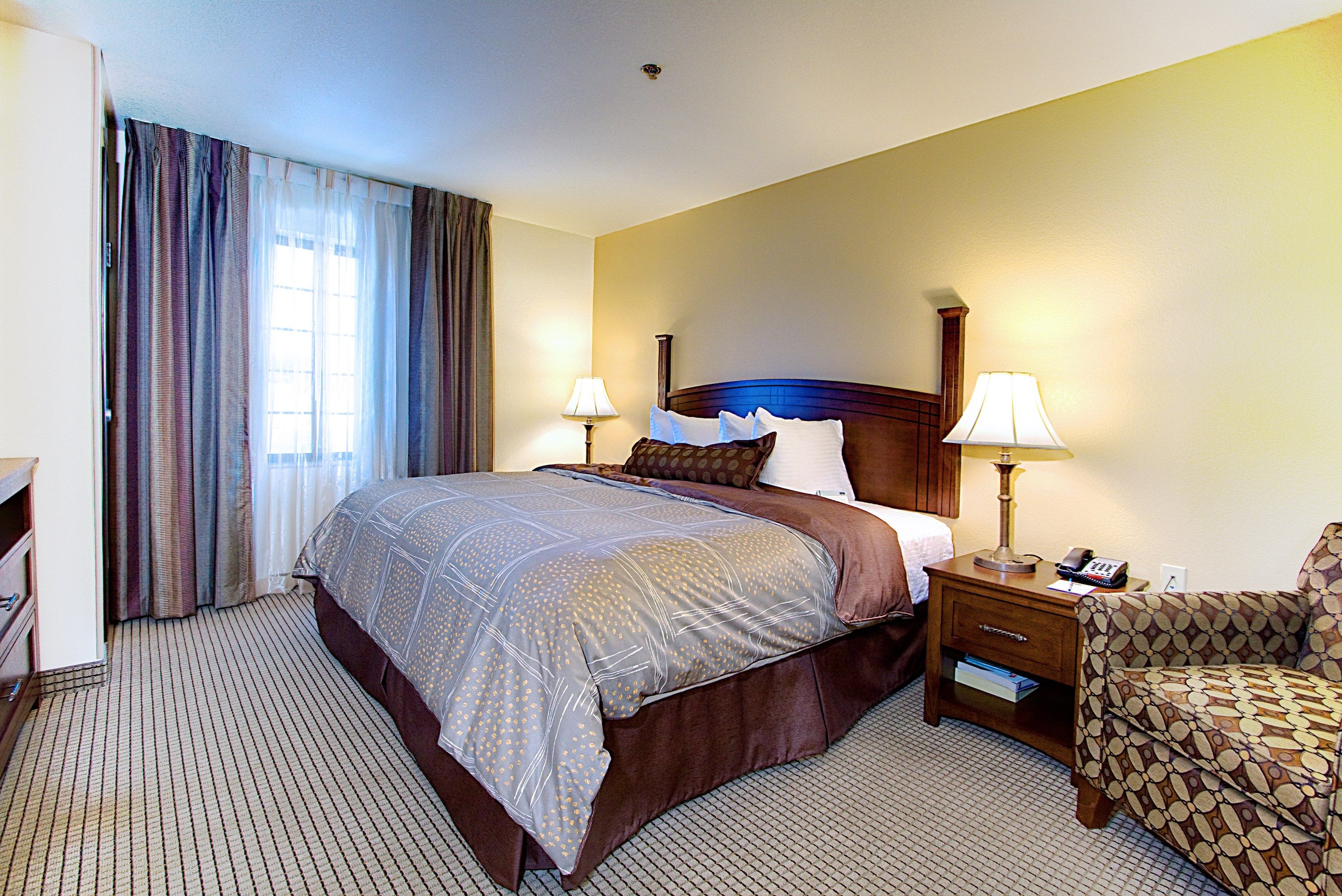 image Relax in the lovely bedroom.