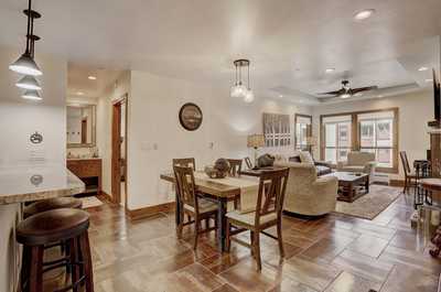 Enjoy your meals in the dining area.