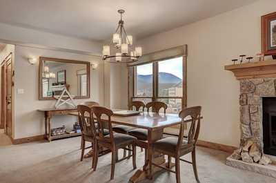 Enjoy a meal in the dining area.