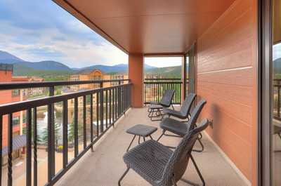 You'll love the private balcony! Please note that views may vary.