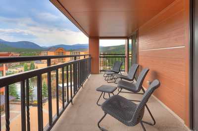 Relax on your balcony! Please note that views may vary.