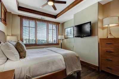Drift to sleep in a comfortable bed after a wonderful day outside.