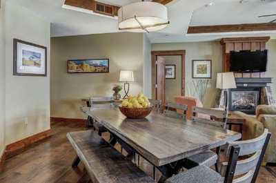 Reconnect with loved ones over a meal at the dining table.