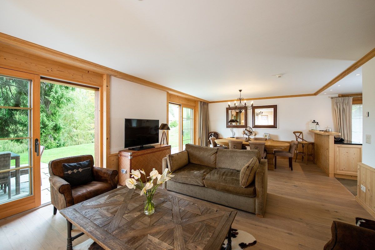 image Find peace and relaxation with your close friends and family in this cozy living room.
