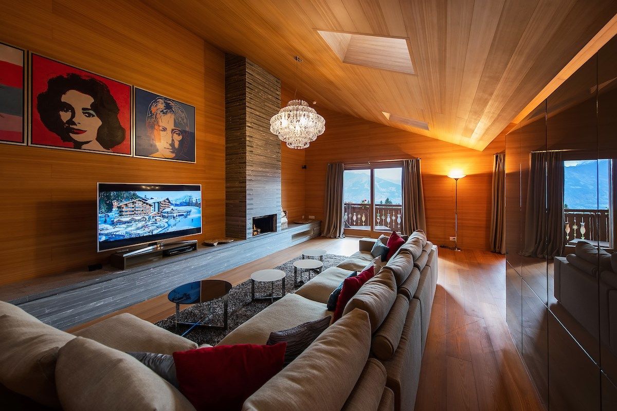 image Kick back your feet and relax in the spacious living area.