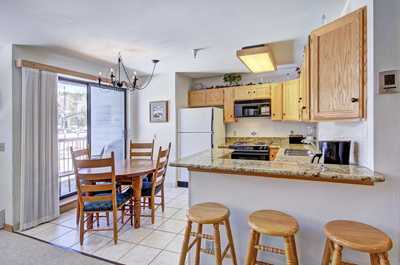 This unit may feature a convenient breakfast bar.