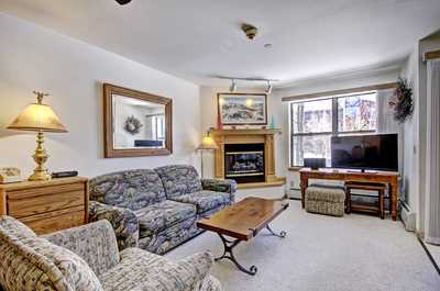 The living area is bright and cozy.