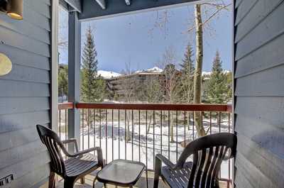 Enjoy spectacular views from the private balcony.