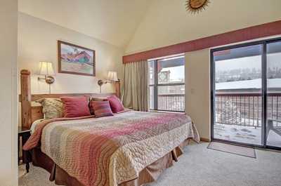Sink into the plush bed in the master bedroom.