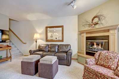 Sink into the comfortable sofas around the coffee table.