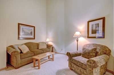 Head to the den for some extra relaxation.