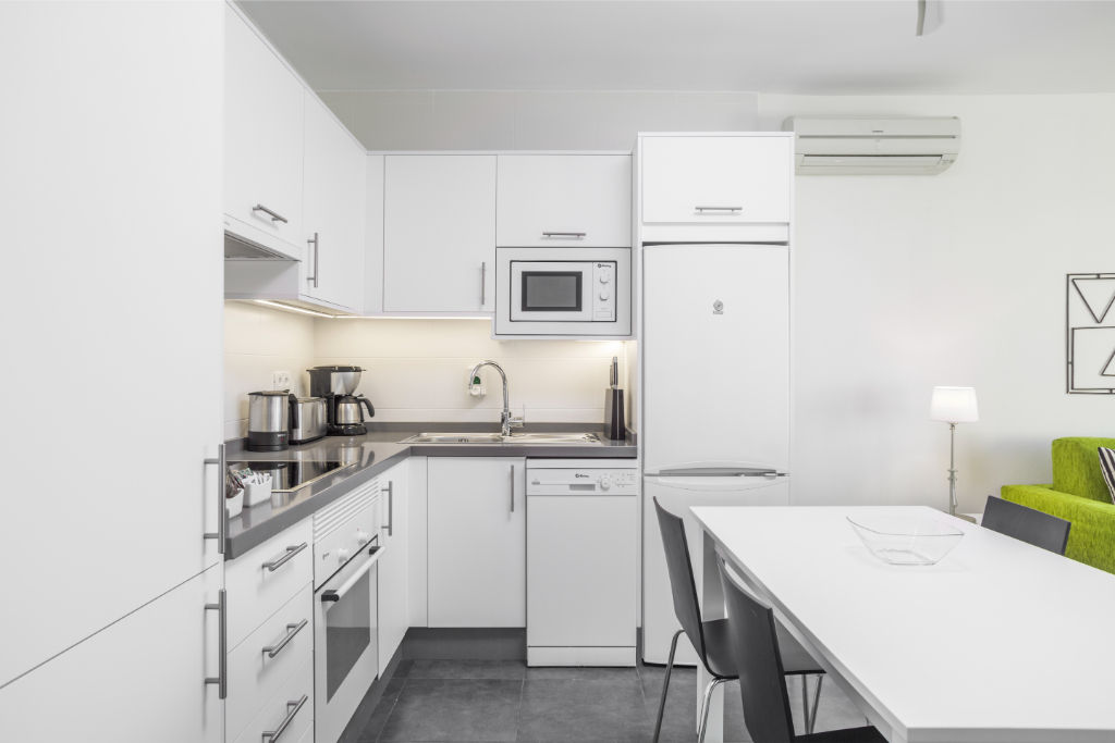 image Unwind in a living space where contemporary comfort meets convenience.