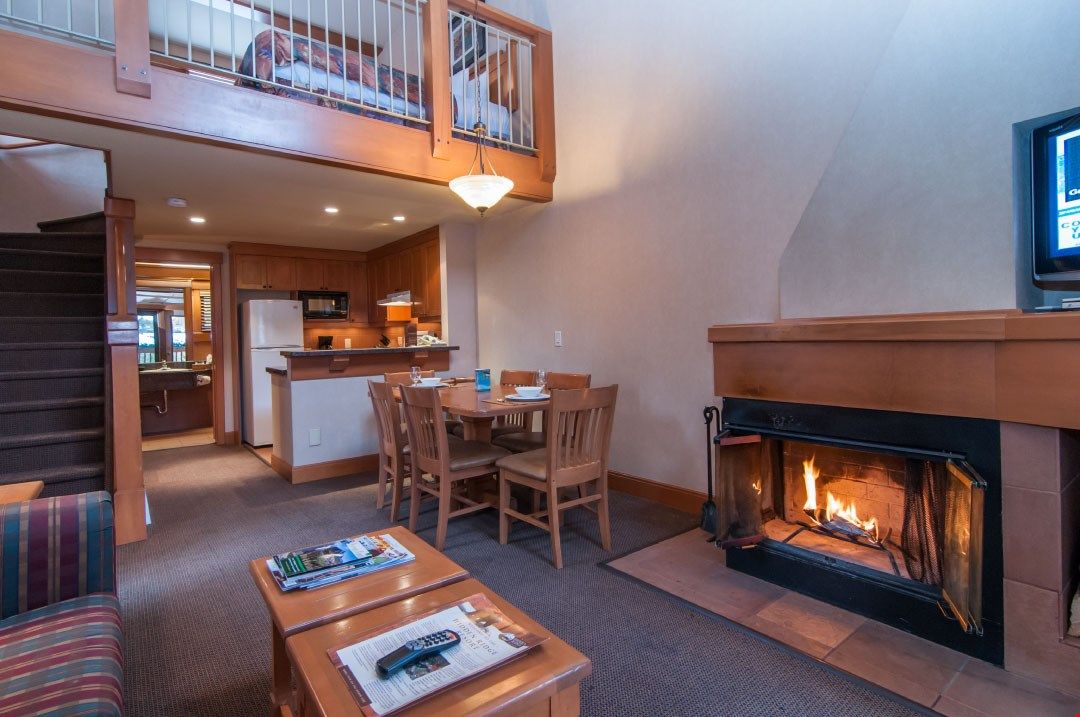 image Share laughs with your group by the majestic wood-burning fireplace (firewood included).