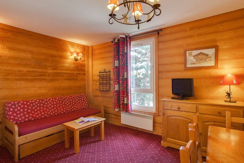 image Kick back your feet and relax in the cozy living area.