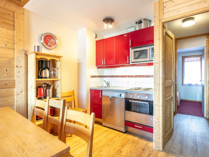 image Prepare a meal in the equipped kitchen.