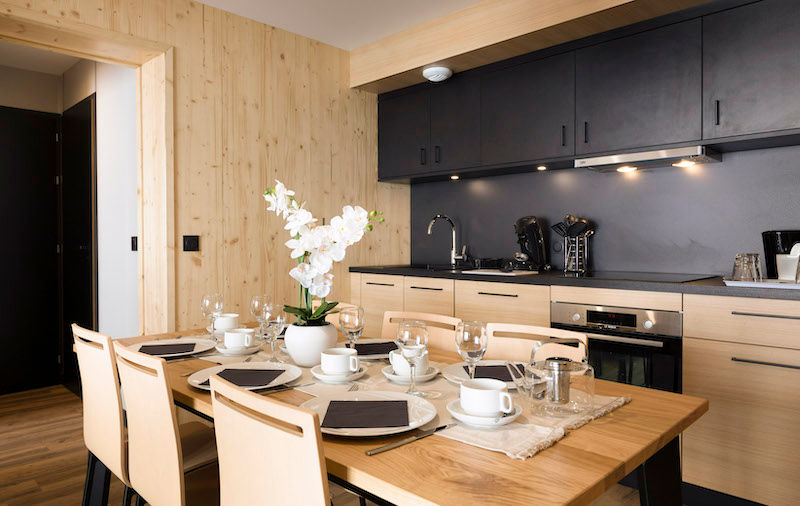 image Tuck into a great meal in your dining area.