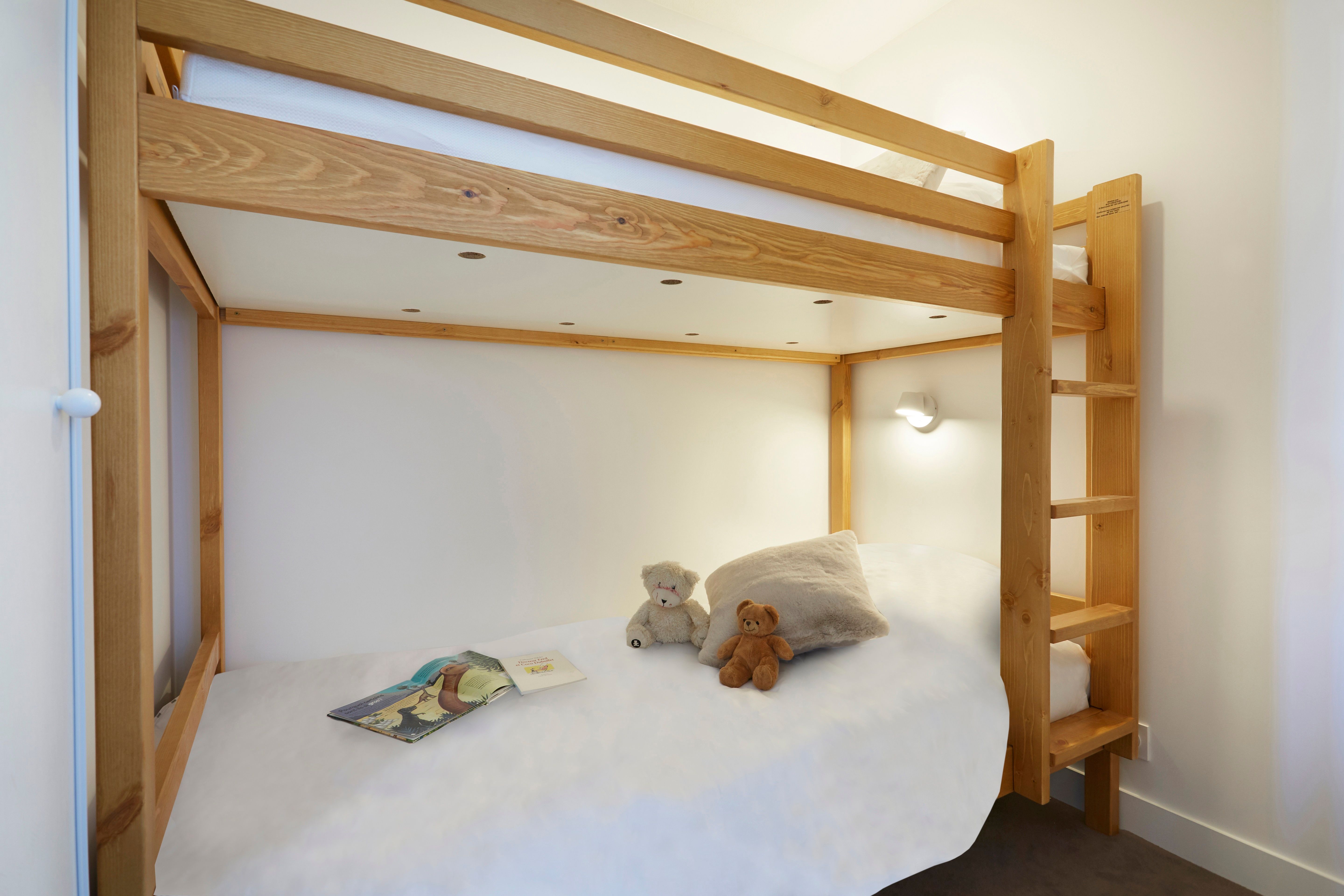 image There’s lots of room for the kids in the bunk bed!