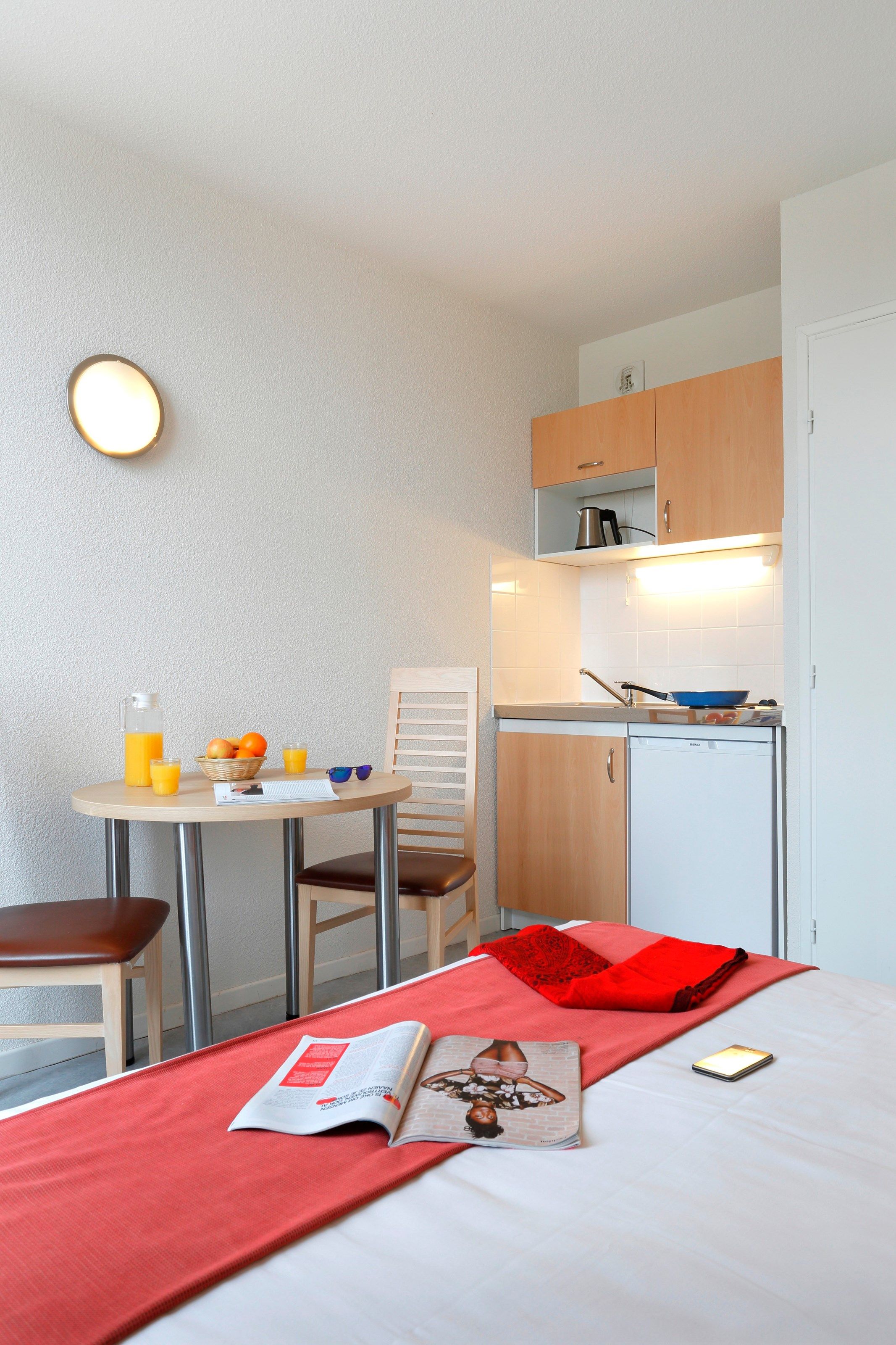 image Drift to sleep in a comfortable bed after a wonderful day outside.