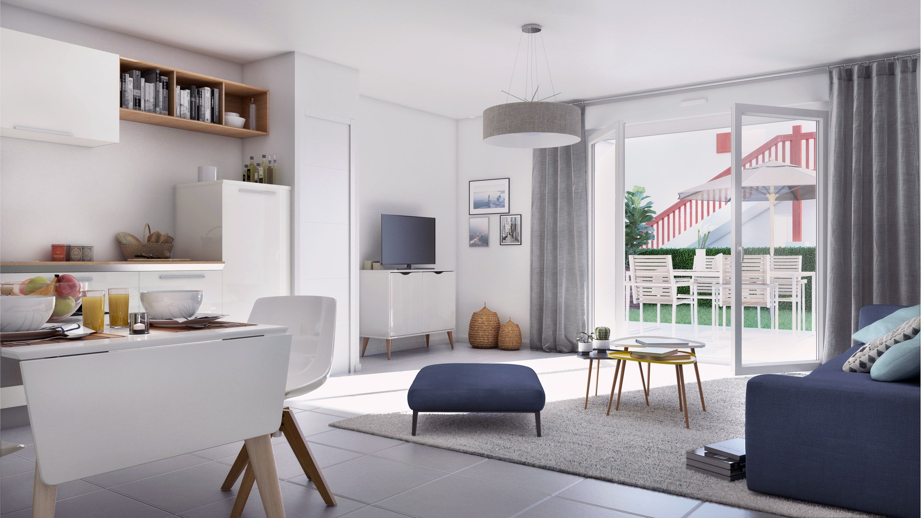 image Find peace and relaxation with your close friends and family in this cozy living room.