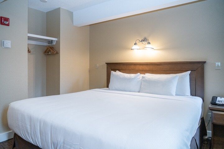 image Get a peaceful night sleep in our cozy bedroom.