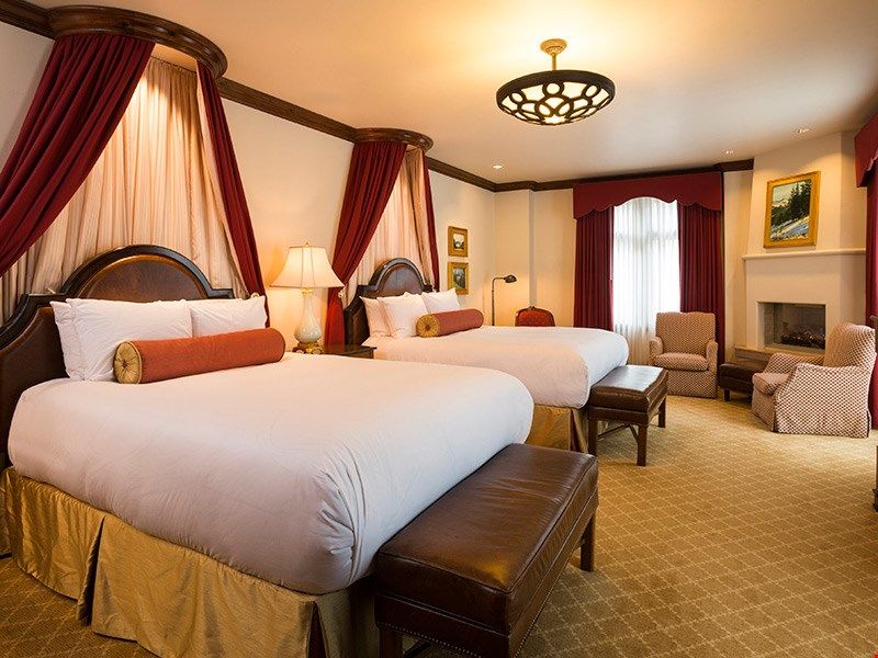 image Get a good night sleep in one of the plush queen-sized beds.