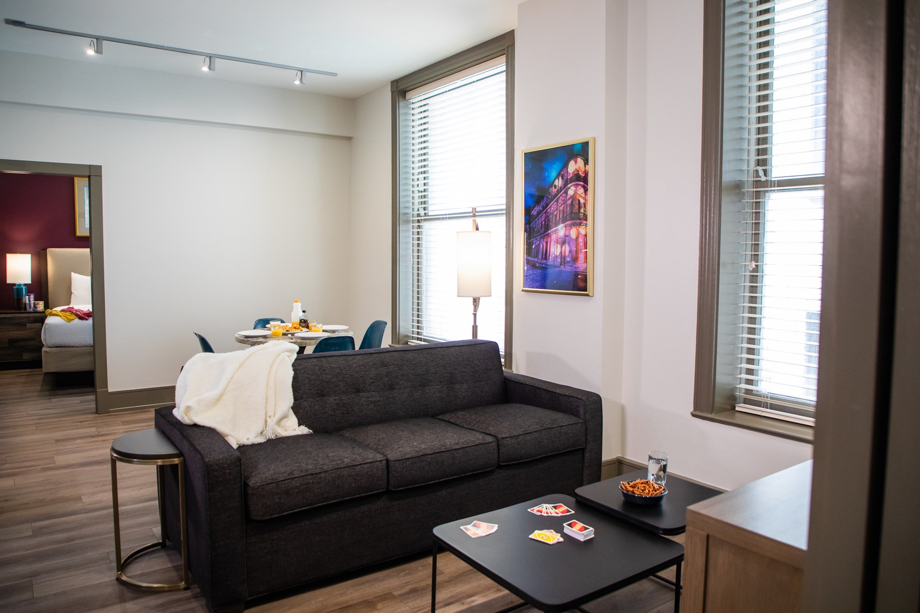 image Relax and unwind in the cozy living room.