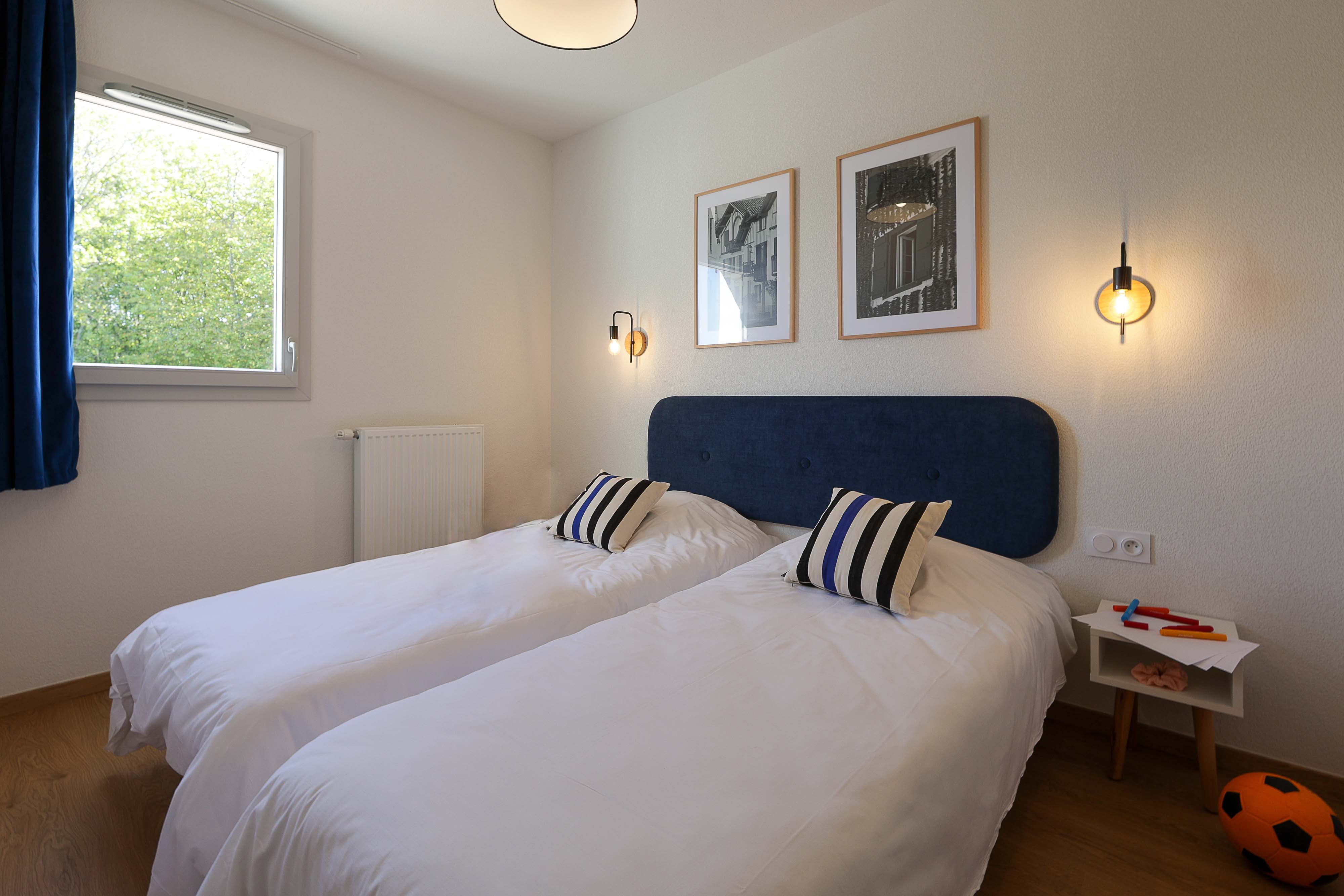 image Drift to sleep in a comfortable bed after a day outside.