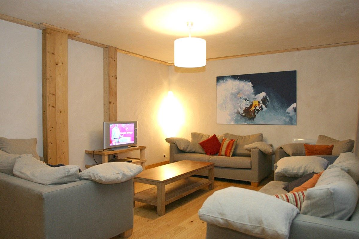 image Find peace and relaxation with your close friends and family in this cozy living room.