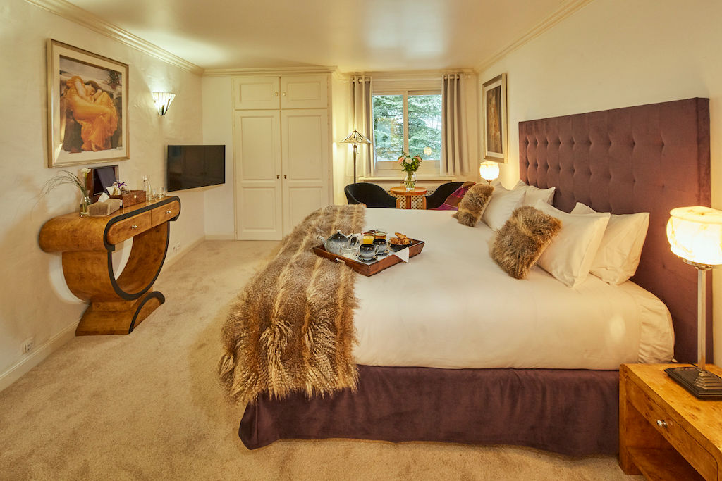 image Drift to sleep in a comfortable bed after a day outside.