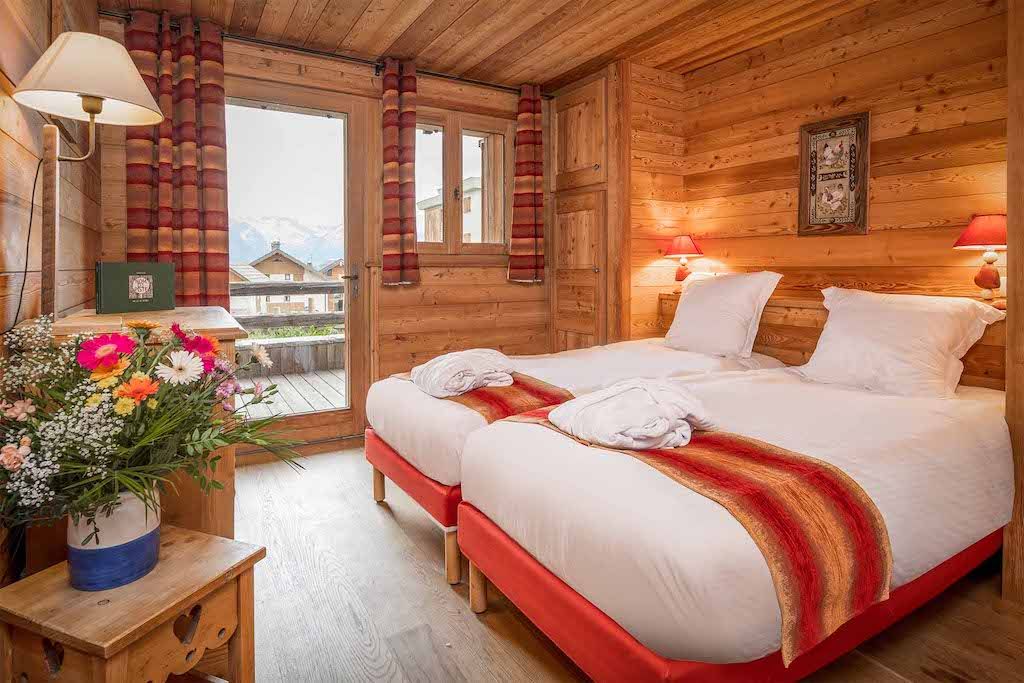 image Drift to sleep in a comfortable bed after a wonderful day outside.