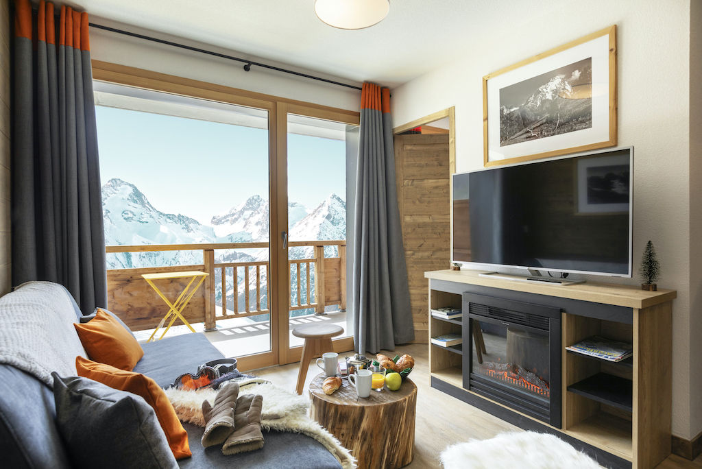 image Unwind and watch your favourite show on the TV. Some apartments may feature a balcony or terrace.