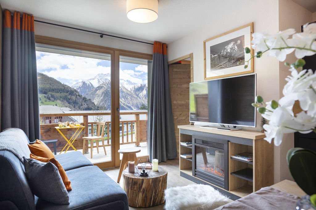 image You'll love our bright and open living area. Some apartments may feature a balcony or terrace.