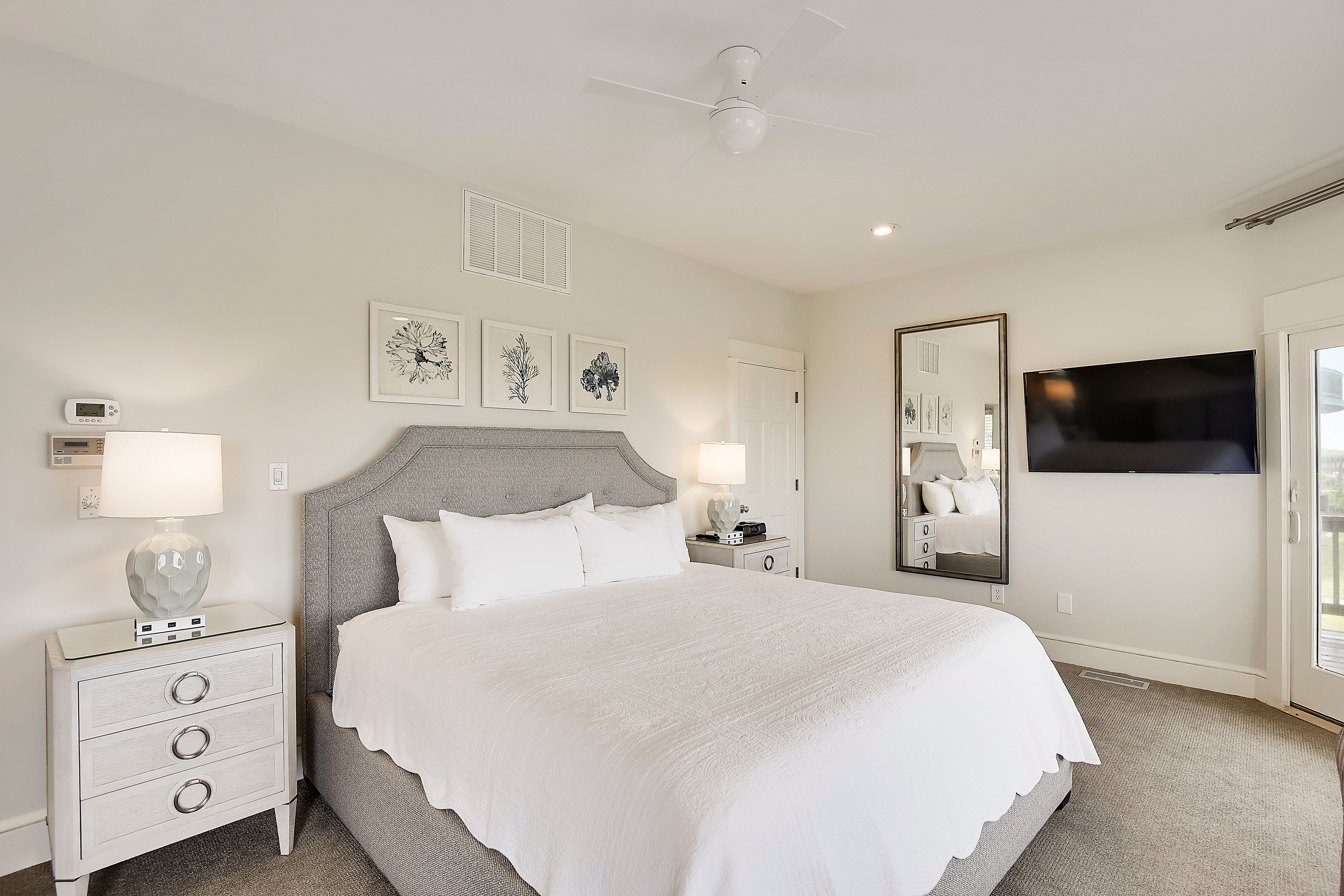 image Drift to sleep in a comfortable bed after a wonderful day outside.